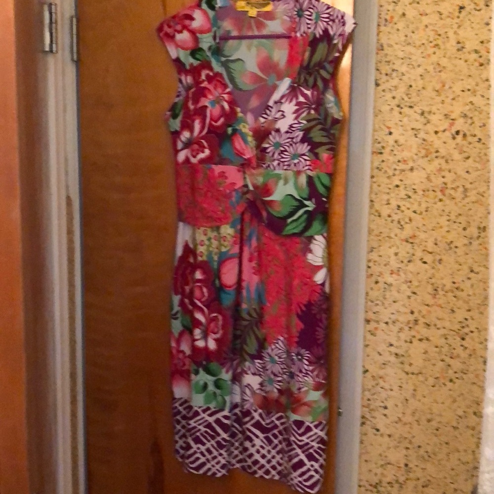 Clari.e Multicolored Asymmetrical Dress